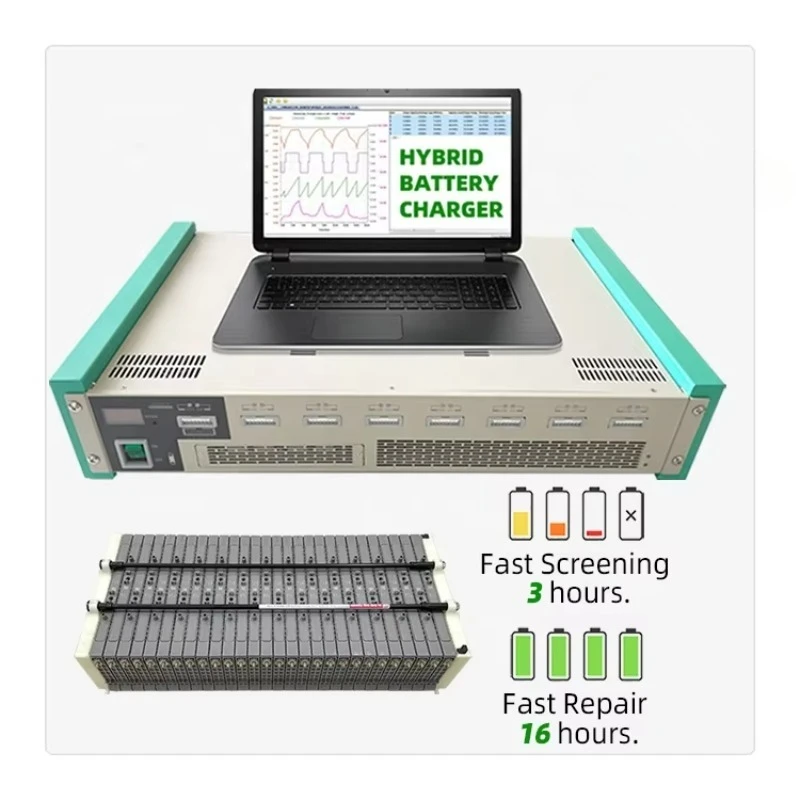 Auto Ni-MH Cell Capacity Regenerator Reconditioning Equipment Balance Charger Discharger Hybrid Car Battery Tester Analyzer