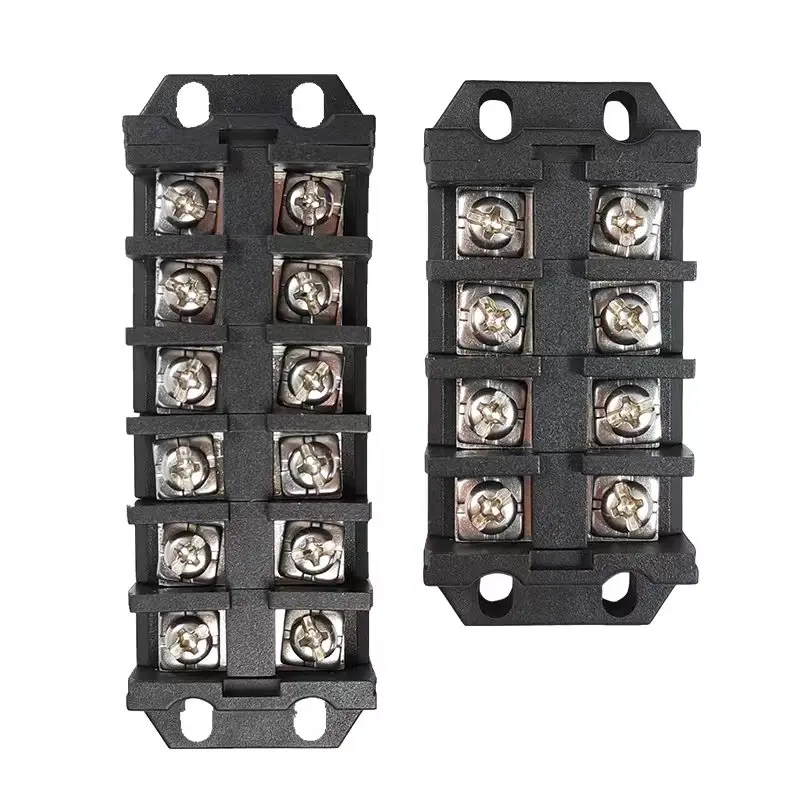 Multi-spec Screw Type Barrier Terminal Block Connector, Optional Pair Counts Distribution Accessories for Solar Panel Internal W