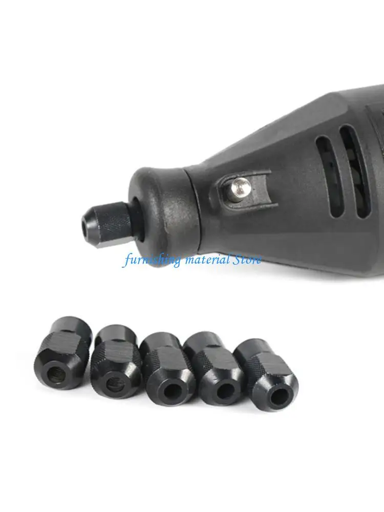 Y5GD 5Pack Drill Accessory Universal Keyless Universal Chuck Mini Drill Rotary Tool