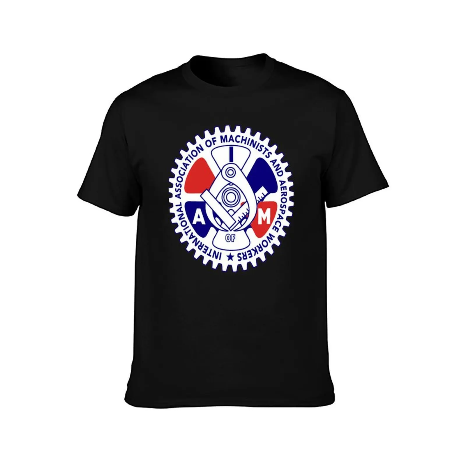 Association of Machinists and Aerospace Workers Classic T-Shirt, Summer Casual Cotton Tee, Oversized Streetwear Tops