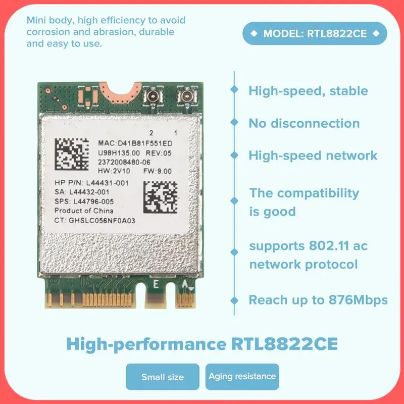 X12A-RTL8822CE Wire… - image