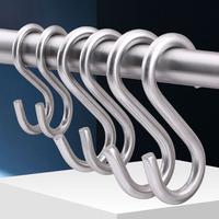 10-1pcs M2 M3 M4 M5 M6 M8 M10 Multi-Function S-Type Hook A4-304 Stainless Steel Kitchen Bathroom Clothing Hanging Storage Tools