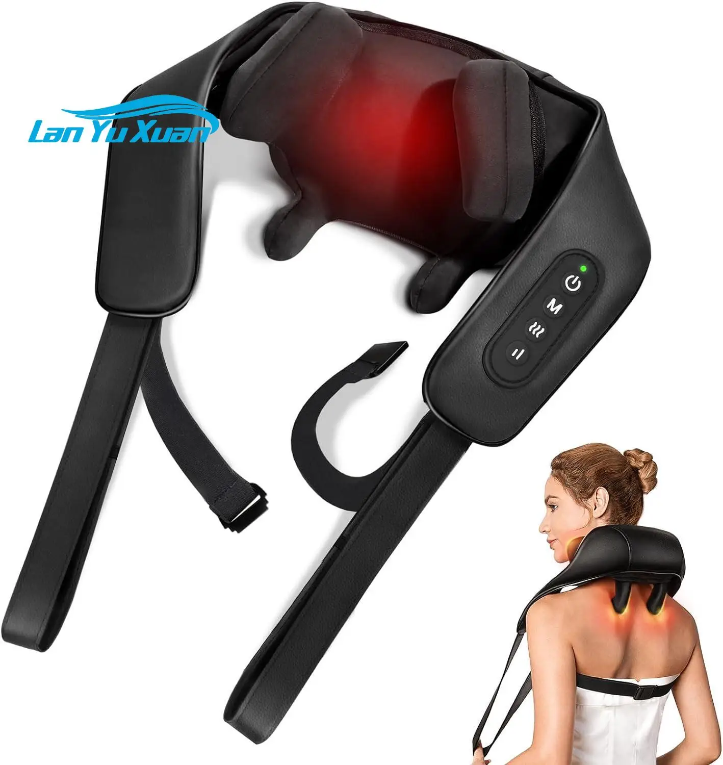 

mini multifunction tappings back shiatsu neck and shoulder massage electronic manual device with tape for back shoulder