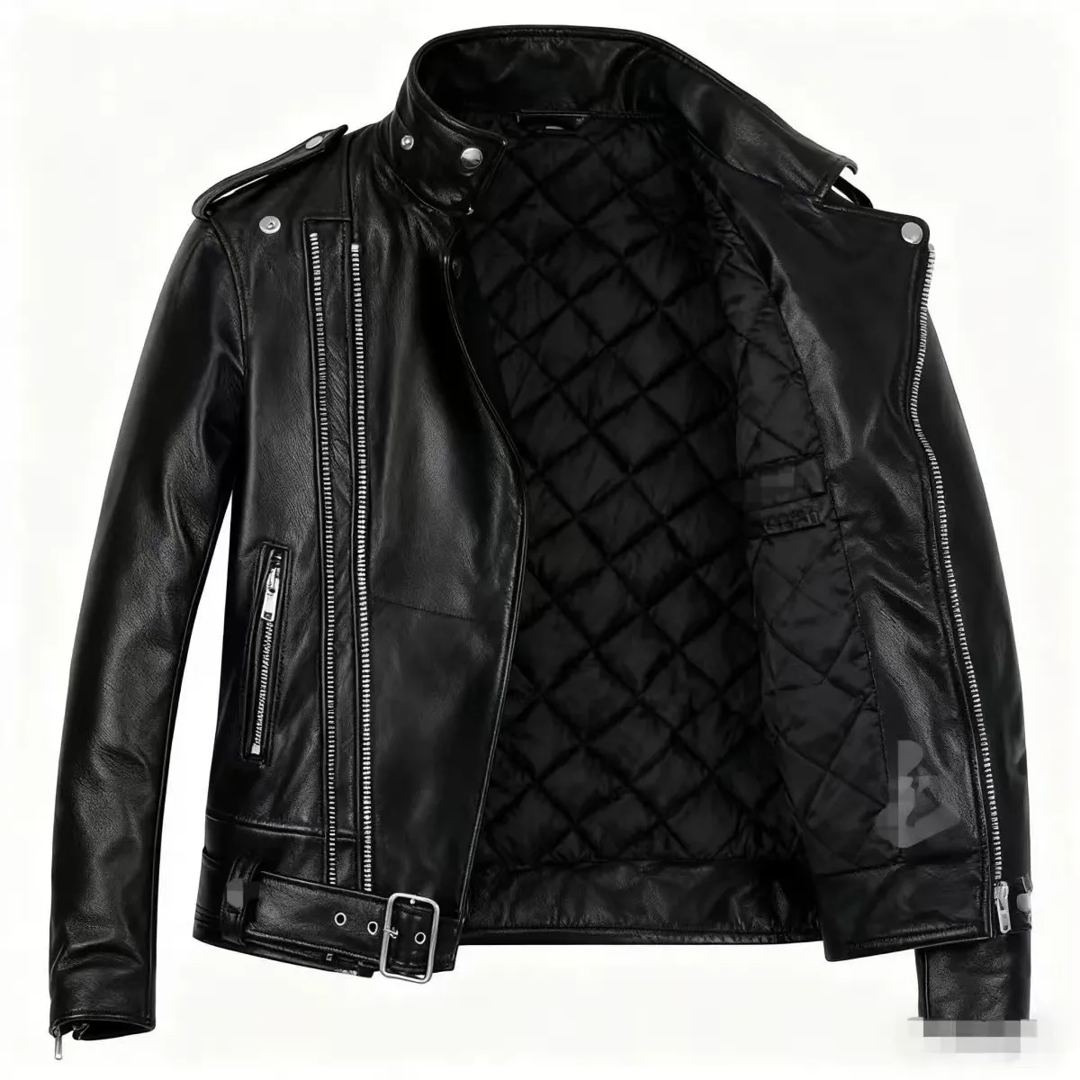 Black with cotton