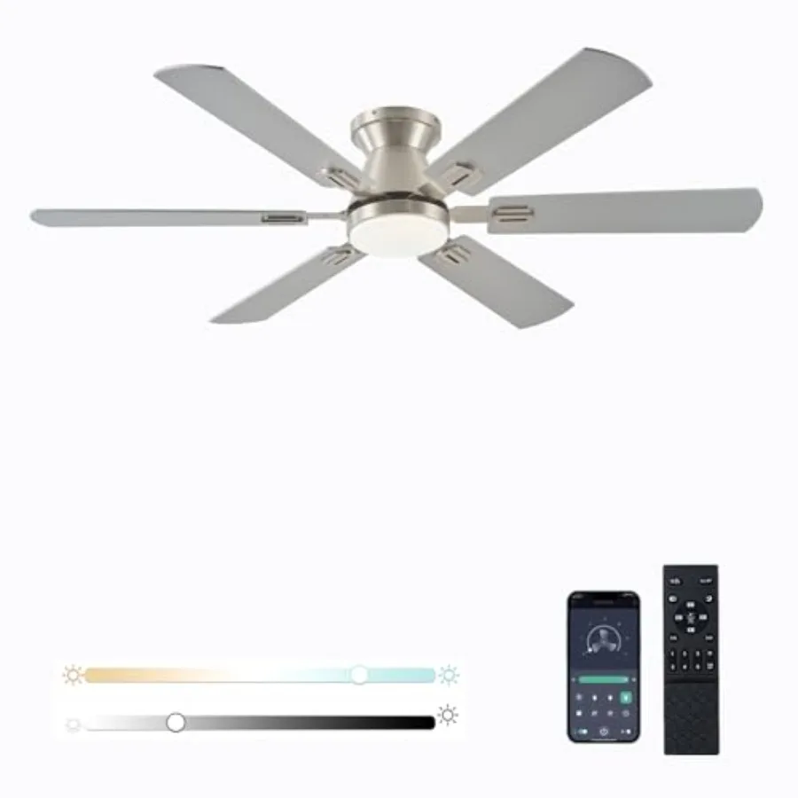 56" Rgb Ceiling Fan…