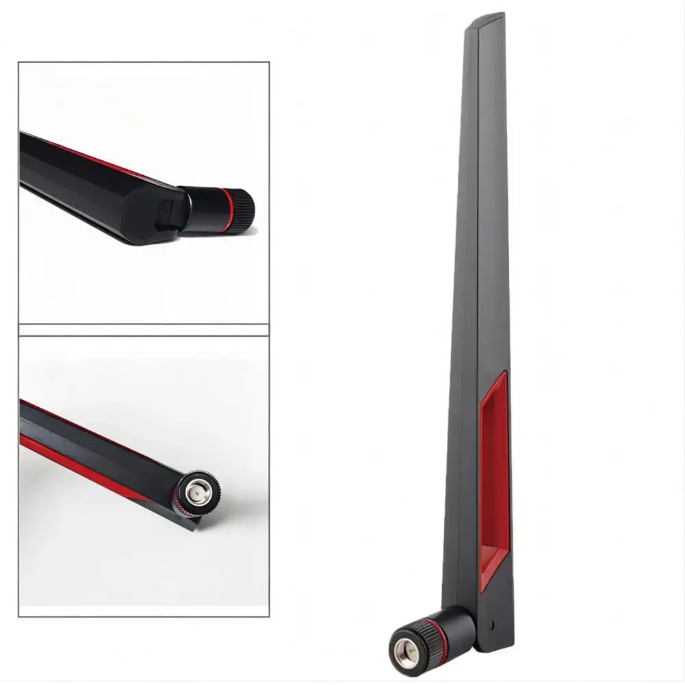 Router Antenna High-gain 2.4G 5.8G Dual Bands Foldable SMA Male Wide Range Wireless Network Card Adapter Antenna Router Accessor