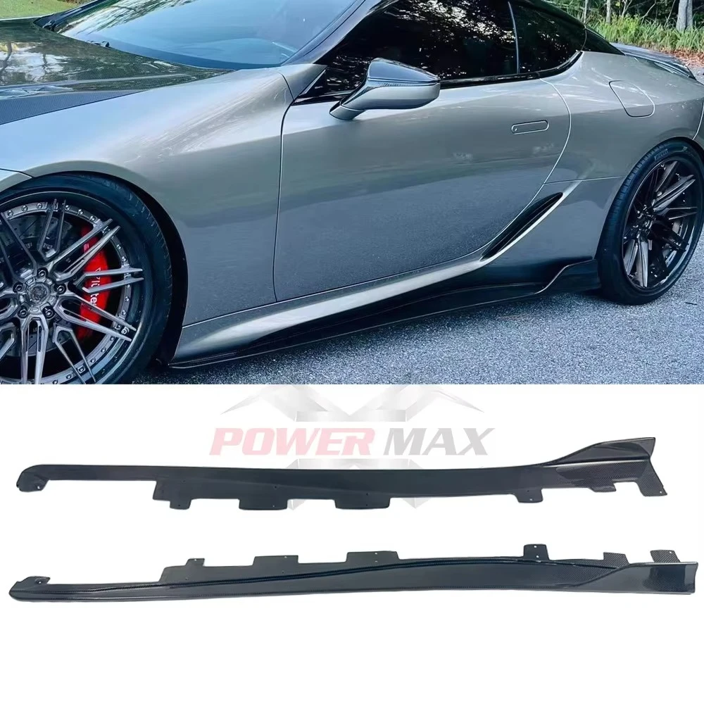 

Real Carbon Fiber Side Skirts Fit for Lc500 Lc500h Body Kit