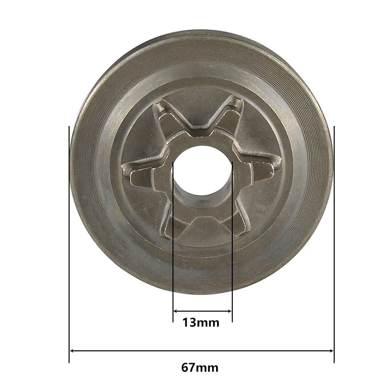 New Komatsu 2500 Chain Saw Integrated Passive Disc Sprocket Clutch Stack 25cc Chain Saw Clutch