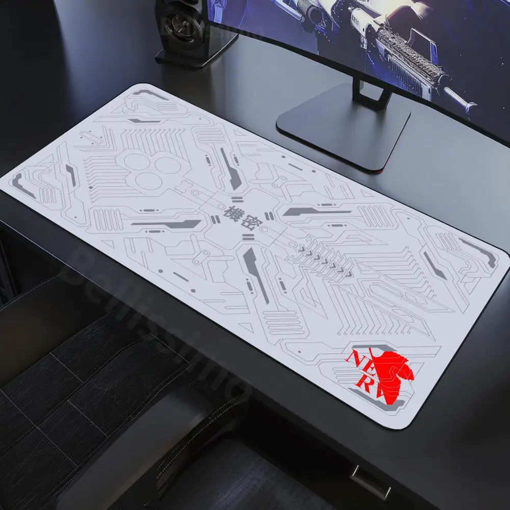 Imagem -03 - E-evangelion Borracha Mousepad Desk Pad Playmat Anime Mat Japonês Mouse Pads Superfície do Jogo Deskmat Manga Acessórios xl 1200x600