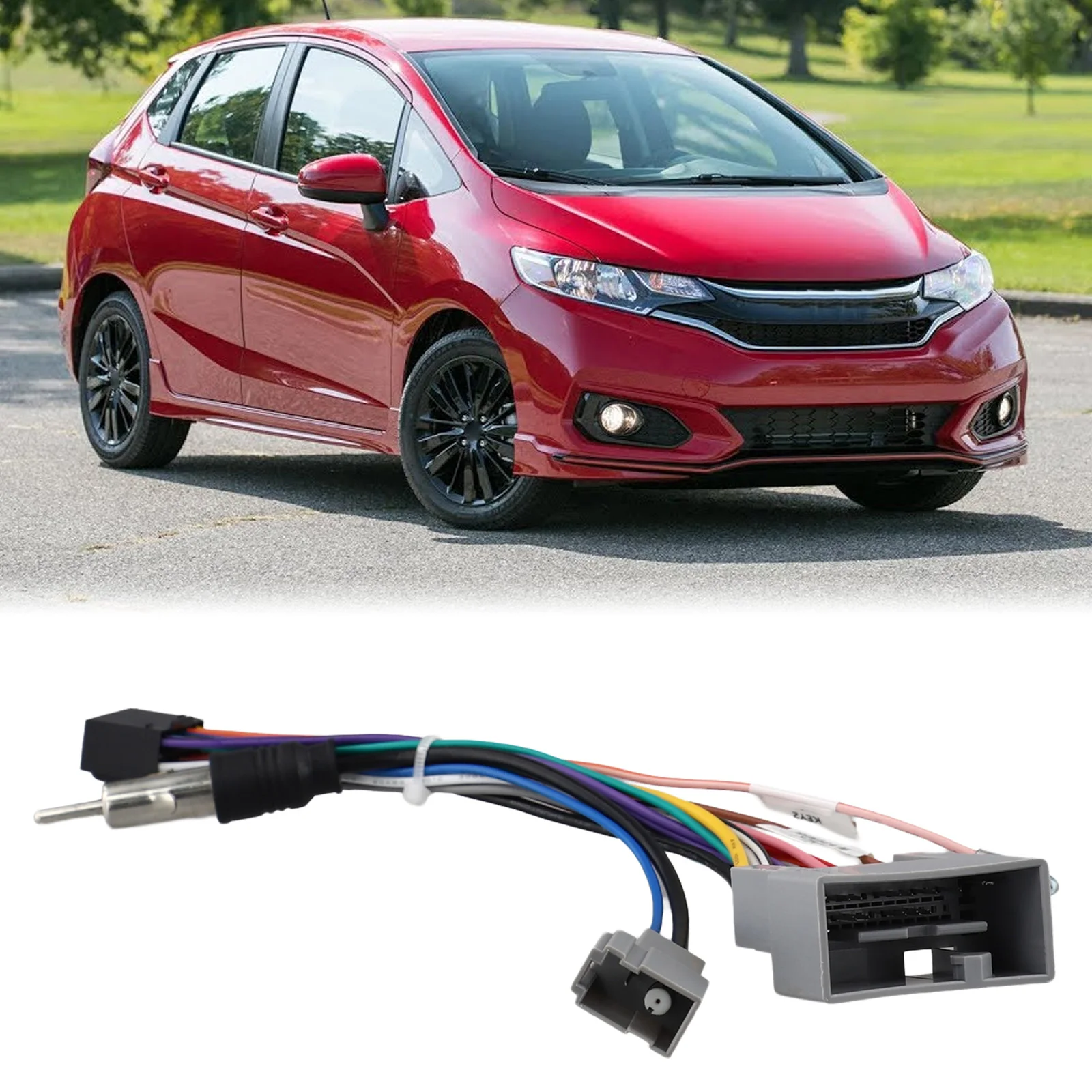 Power Wire For Honda For Civic 16 PIN Wiring Harness Cable Connector 16pin Power Cable Replacement Automobiles Parts