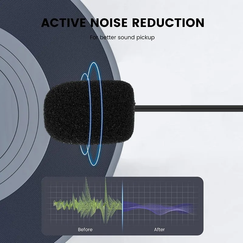 واقي إسفنجي ميكروفون أسود ، غطاء رغوي لسماعة الرأس ، الزجاج الأمامي للريح ، أغطية إسفنجية للميكروفون للاجتماعات ، 10 * #4