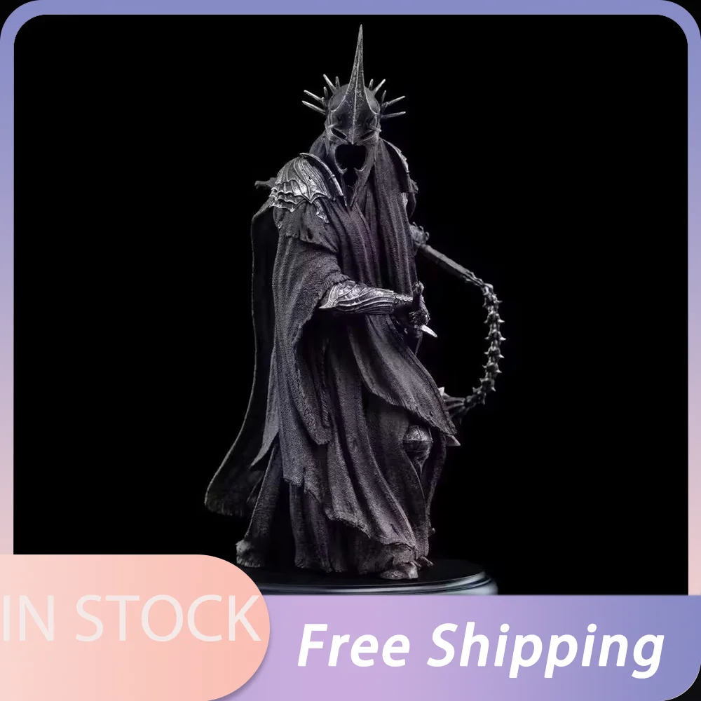 En Stock, 23cm, el Señor de los Anillos, 3 figuras, figura del Rey Bruja de Angmar, figura de Anime del Señor Oscuro, modelos de Pvc, estatua coleccionable