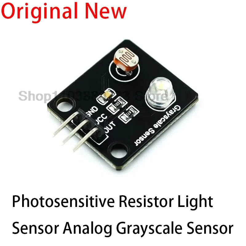 1PCS Photosensitive resistor Light Sensor Analog Grayscale Sensor Electronic Board Line finder tracking module DIY Kit