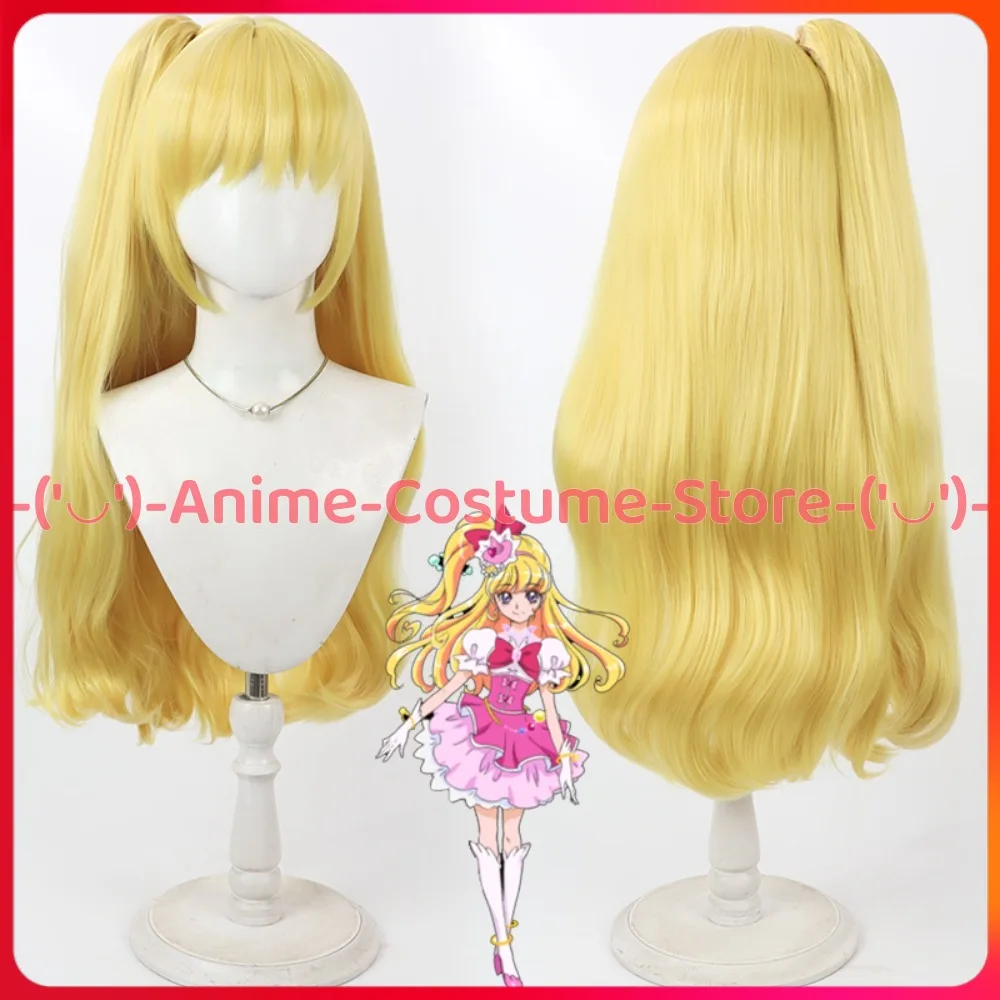 

Pretty Cure Mahotsukai Asahina Mirai Cosplay Wig Ponytail Anime Game Character Halloween Carnival Party Costume Synthetic Hair