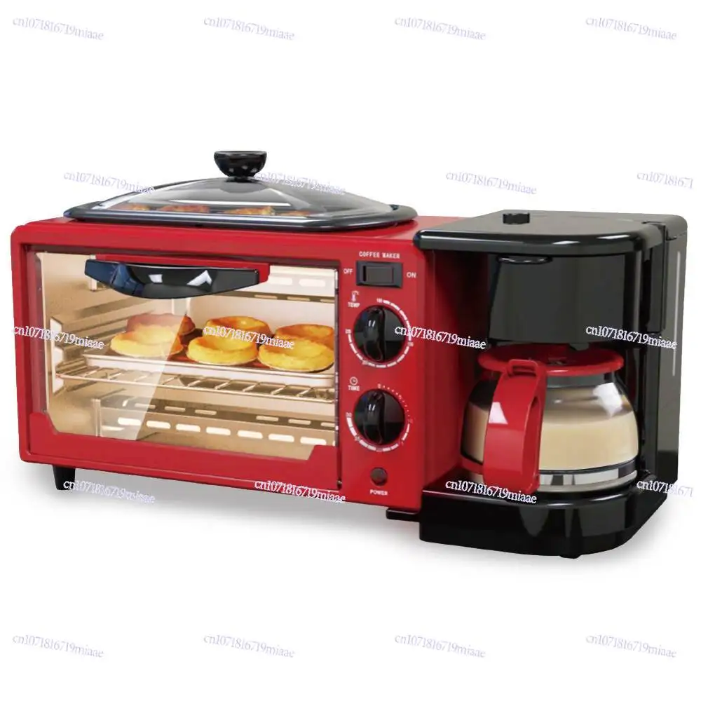 

Домашняя духовка для тостов, кофейник, сковорода 3 в 1, многофункциональная машина для завтрака, горячая распродажа, сэндвичница для завтрака