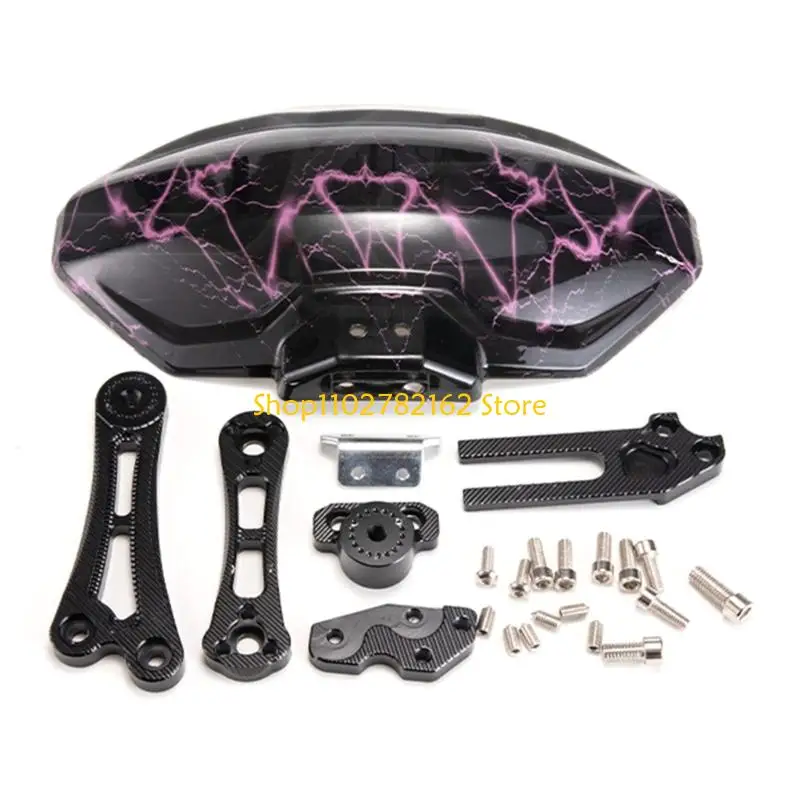 547B Modern Rear Mudguard Suitable For Motorcycle Electric Scooters Improves Aesthetics And Against Road Debris