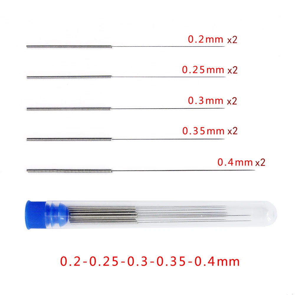 MK8 E3D 3D Printer Nozzle Cleaning Needle Stainless Steel Unclog Needle Brass Drill Bit Nozzle Cleaner Tools Accessories view 5