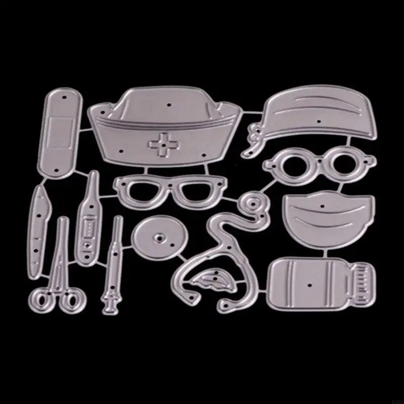 B46A Surgical Tools Metal Die Cuts Stencil Nurse Die Cuts Embossing Mould Template