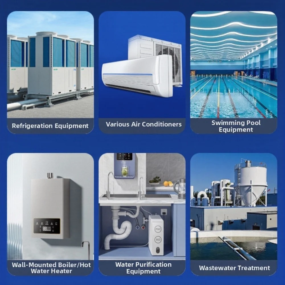 Flow Detection Switch Paddle Type Compatible with Heat Pump Units and Chiller Equipment Using G 3/4 Thread Mounting