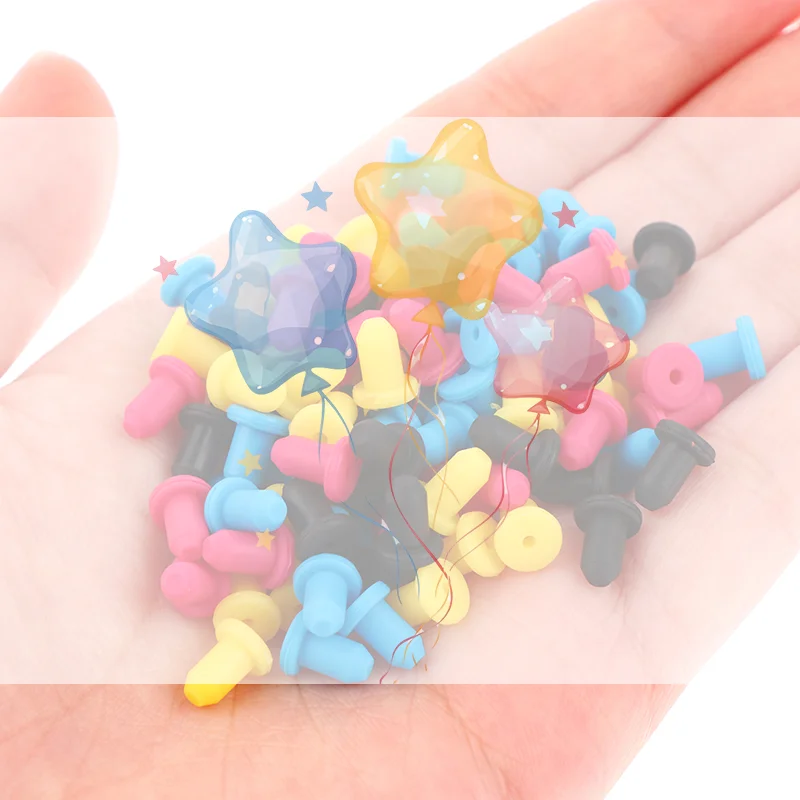 10pcs Random 4mm High elastic Refitting tool ink  Fixed printer accessories rubber seal silicone plug