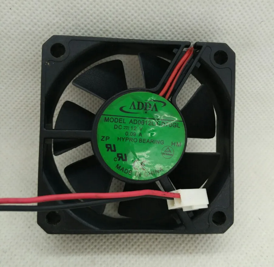 6cm AD0612LX-D70GL 6015 12V 0.09A Cooling Fan JF0615B1H-R 0.17A ME60151V3-000C-A99