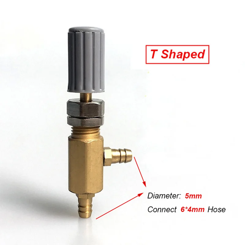 3/5mm For Dental Chair Water Control Regulator Valve Cleaning Hose Turbine Switch Replacement Unit Dentist Clinic Accessories