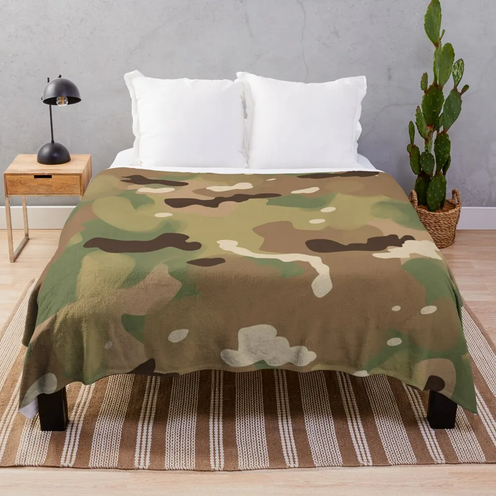 

multicam camouflage. camo. Throw Blanket Flannels Blanket Large Blanket