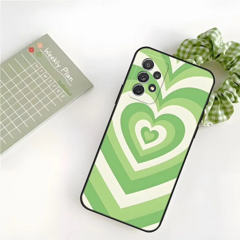 Love Heart Phone Case For Sumsung Galaxy A13 A52 A31 A21 A02 A33 A14 A54 A34 A23 A73 A32 A50 Telefoon Cover