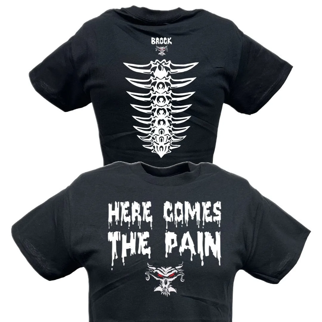 

Brock Lesnar Here Comes The Pain Black T-shirt S- 5XL