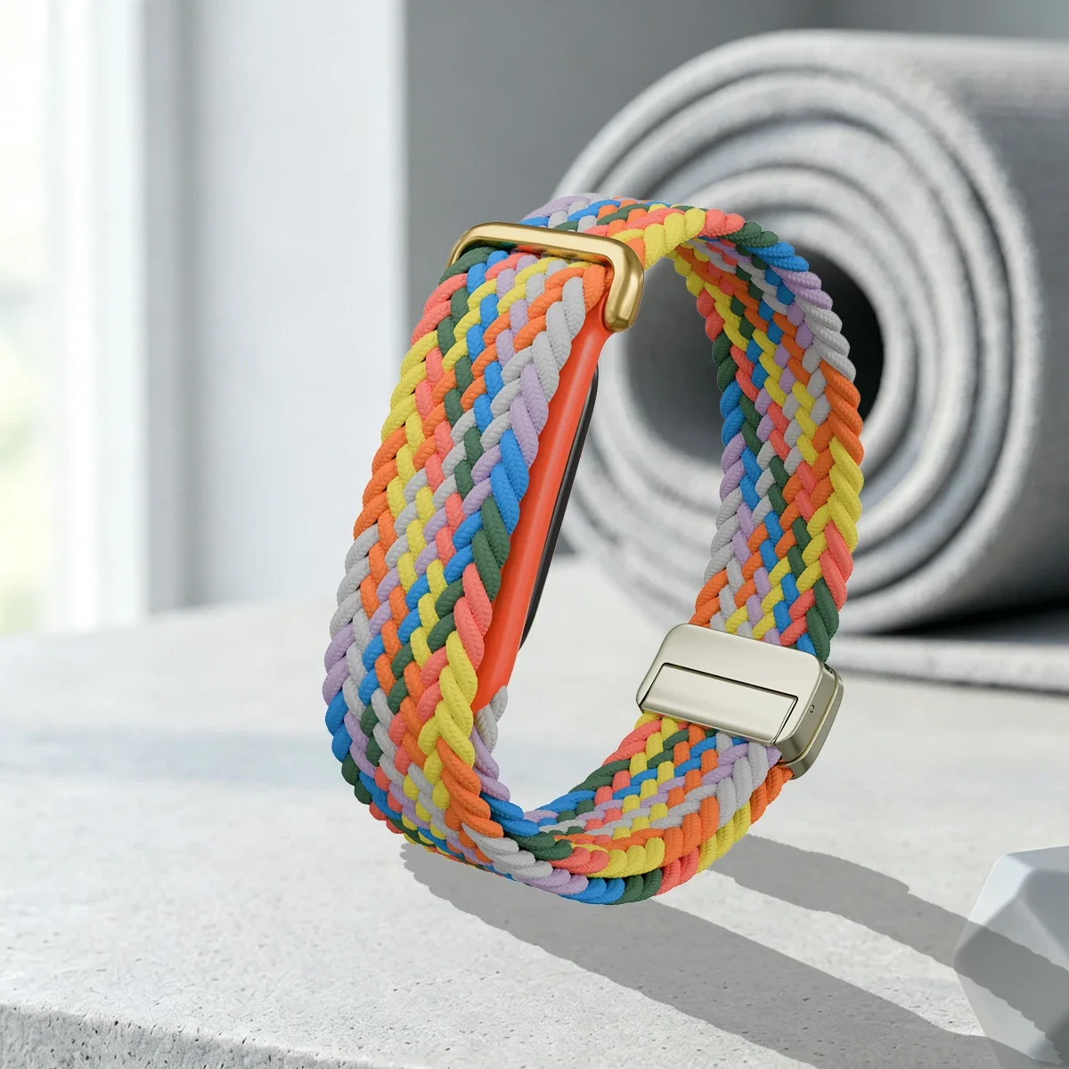 Nylon-Geflechtband für Google Fitbit Air Armbänder Fitness-Ersatzband Magnetisches Armband für Google Fitbit Air Sport-Armband – Detail 4