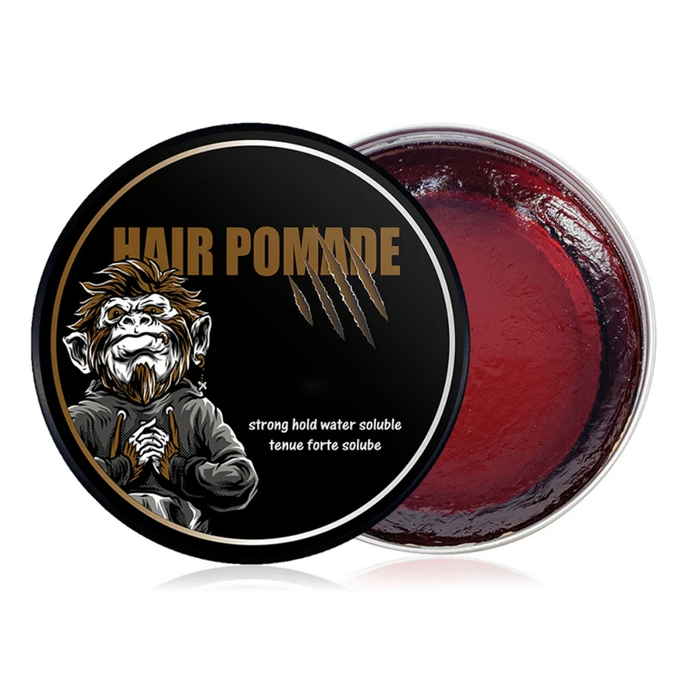 Hair Styling Waxes Cream Hair Pomade Hair Styling Wax Cream Transparent Wax for Men Wavy Hair Wax Gel Hair Waxes Gel Cheveux