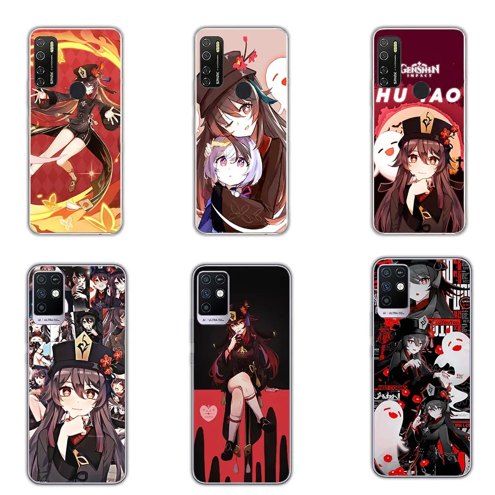 Genshin Impact Hu Tao HuTao for Motorola Moto Edge 40 50 Pro 30 Ultra neo 20 One Fusion G200 E22 E40 E30 E22I Phone Cover Case