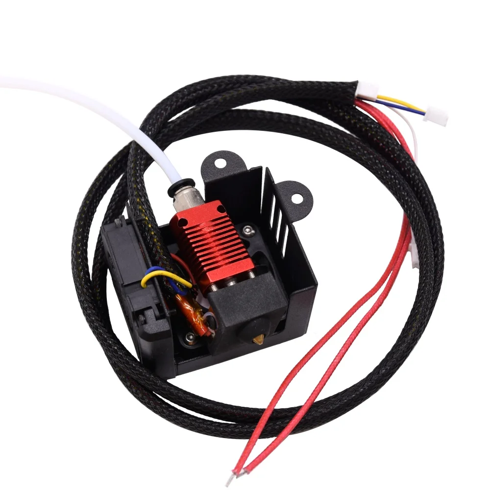 

Полностью собранный комплект экструдера Creality CR-10 Ender 3, с двойной крышкой вентиляторов 12 В/24 В, воздушные соединения, нагревательный блок сопла 0,4 мм