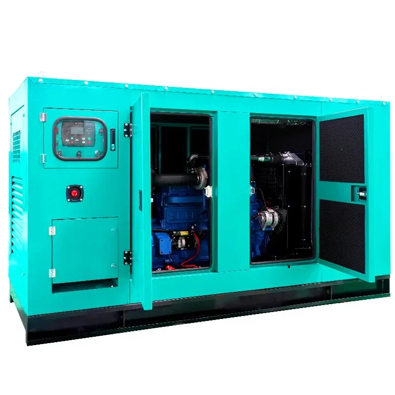 diesel generator set 30KW50/100kw/300kW 380v rainproof and dustproof