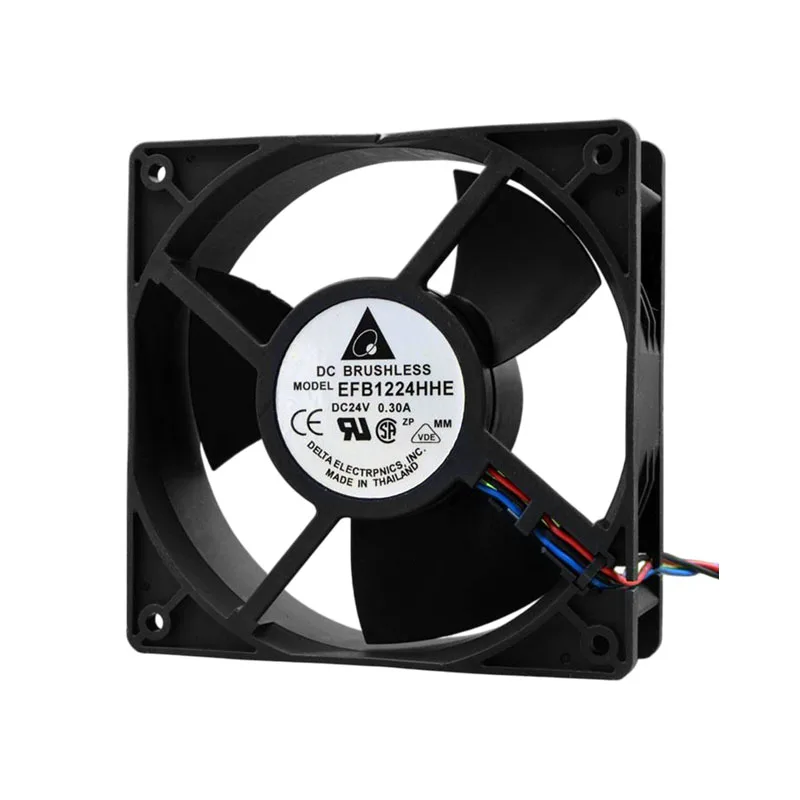 NEW ORIGINAL EFB1224HHE 24V 0 30A 12038 120*120*38mm 12cm COOLING FAN RADIATOR