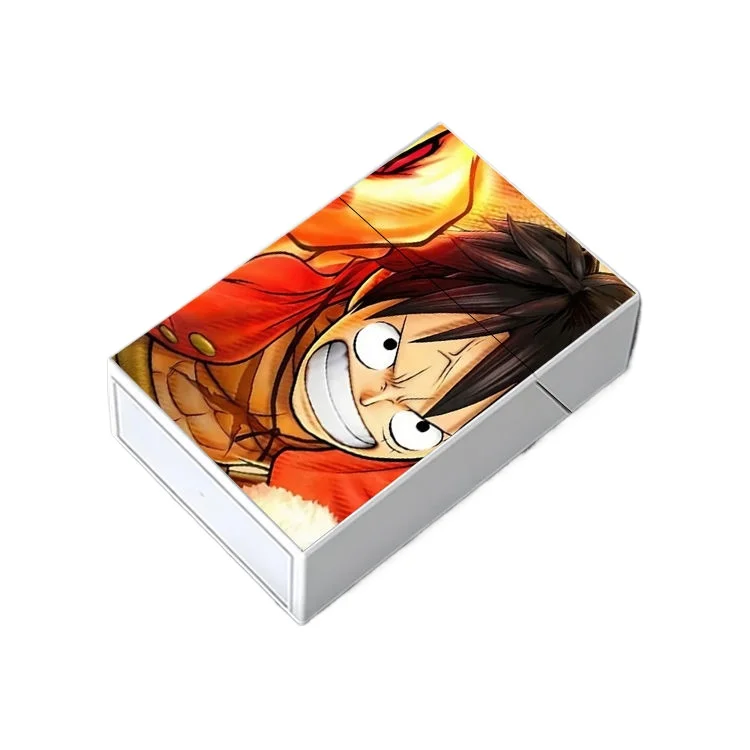 cigarette case anime One Piece cartoon plastic box 20 pack thick and thin box creative storage and delivery boyfriend cigarette box Naruto PVC Cigarette Case Kakashi
