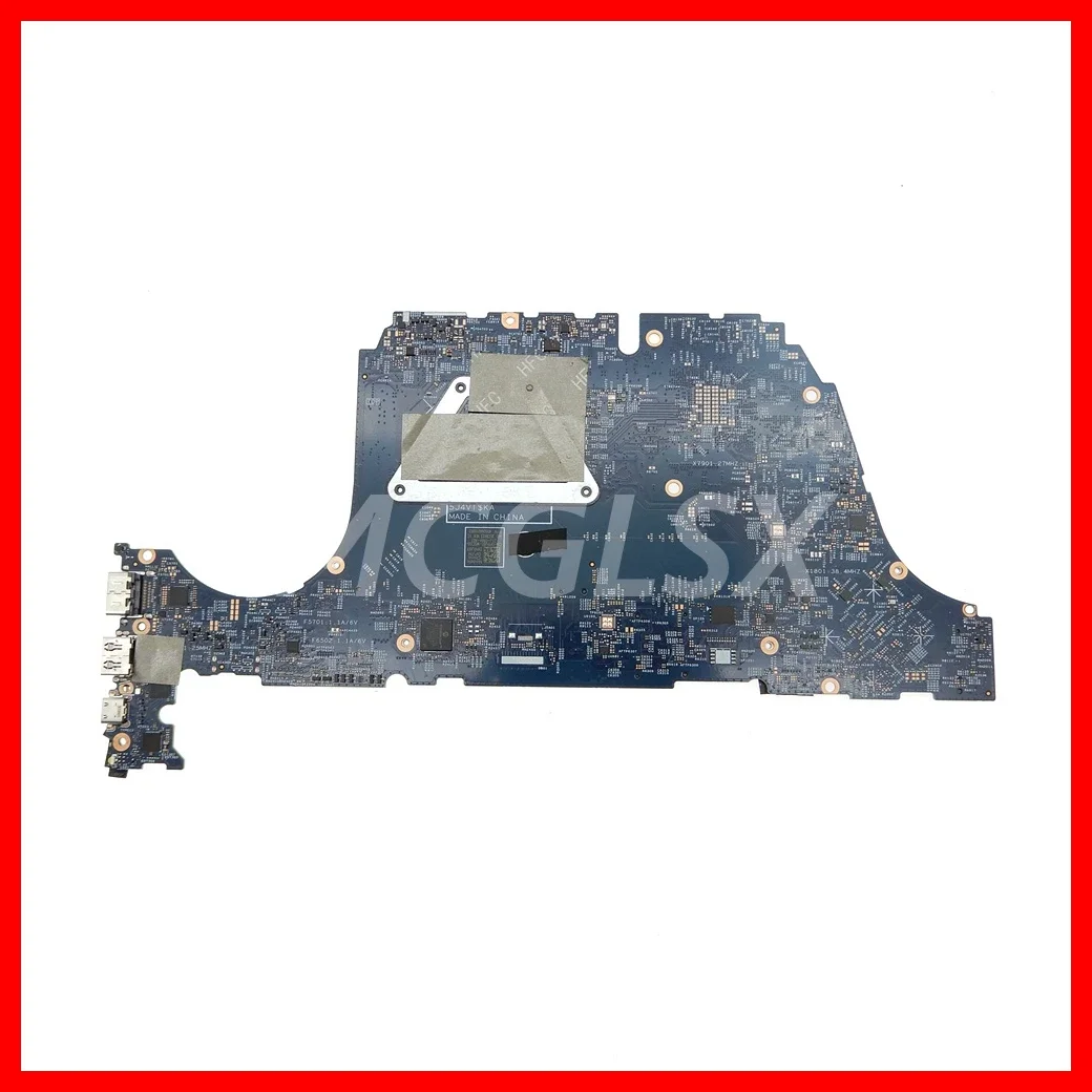 19844-1 Notebook Mainboard For DELL Vostro 15 7510 Inspiron 16 7610 Laptop Motherboard with i5-11400H CPU 100% Tested OK