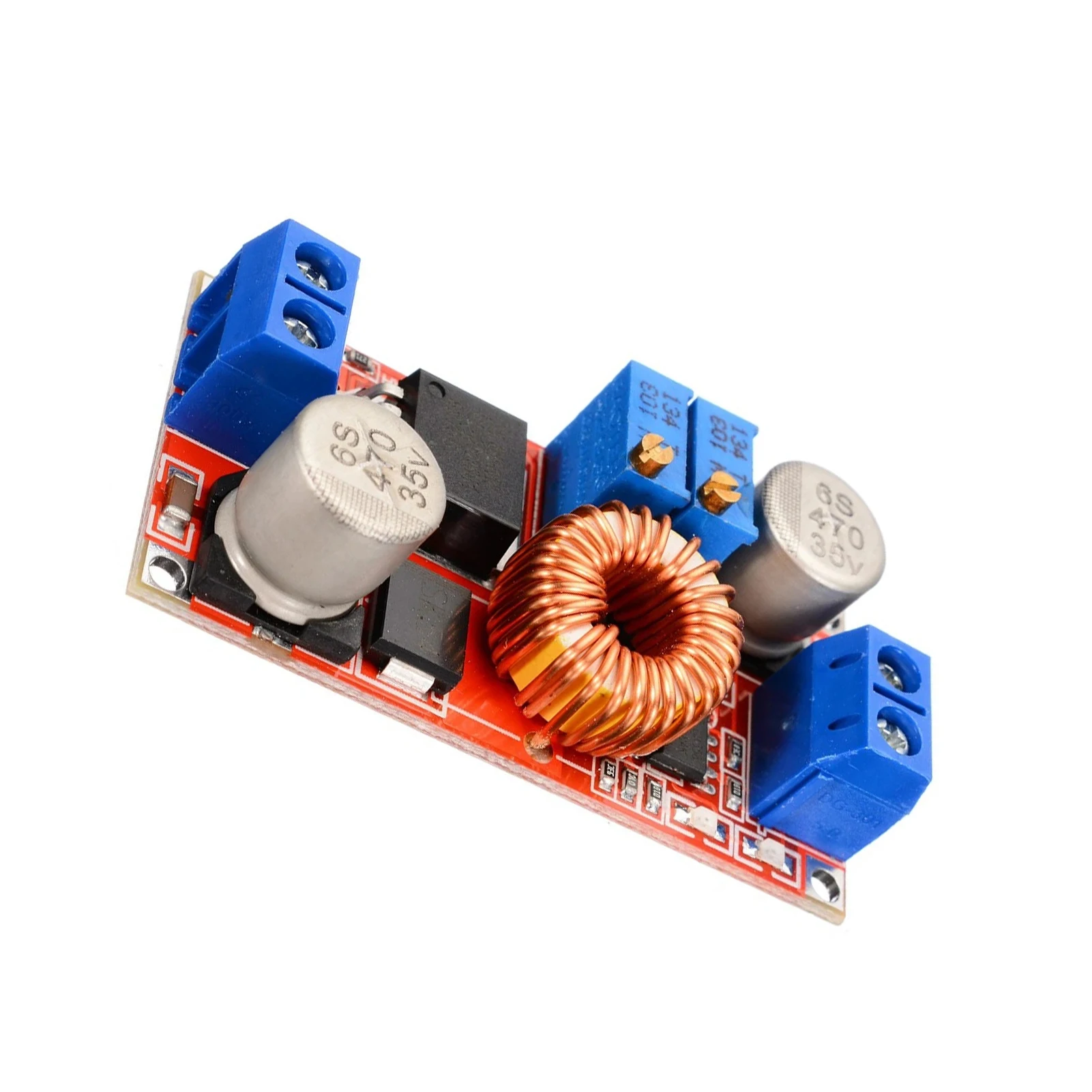 5A DC-DC Step Down Adjustable Power Supply Module Lithium Charger XL4015 4~38V 96% 5A DC adjustable step-down module