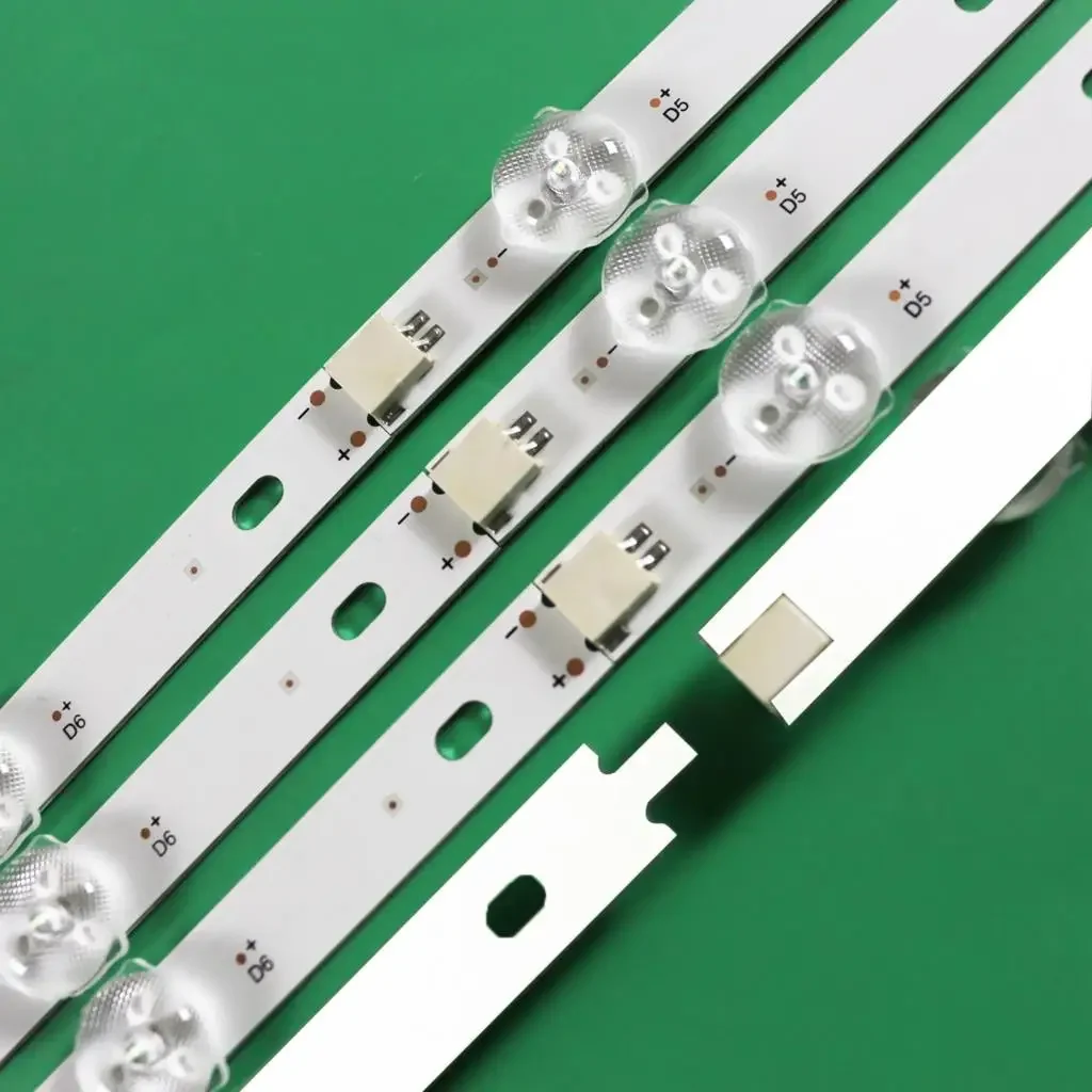 4 個 LED バックライトストリップフィリップス 50PUS6504/12 50PUS6554/12 50PUS6554 50PUS6504 LB-DM3030-GJD3X3504X11AM92-1-Y
