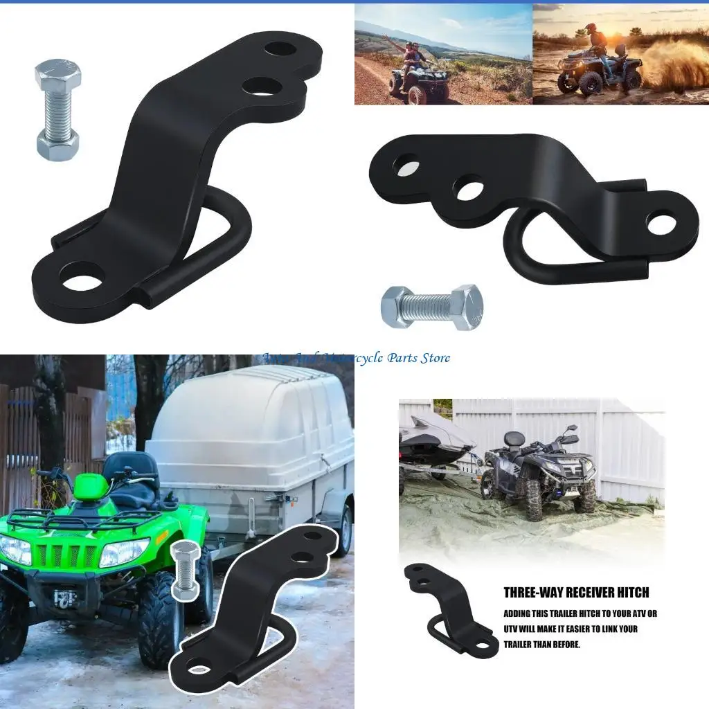 P9FD UTV Rear Trailer Tow Adapter Bracket for Yard and Farm Hauling