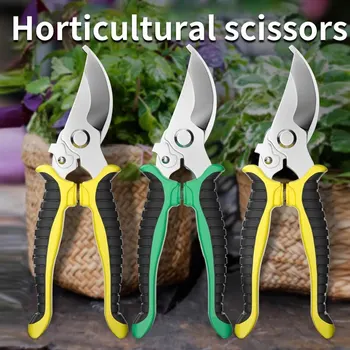 Tijeras podadoras de jardín, tijeras de podar profesionales afiladas, cortadoras de árboles, tijeras de mano para tijeras de pico de jardín