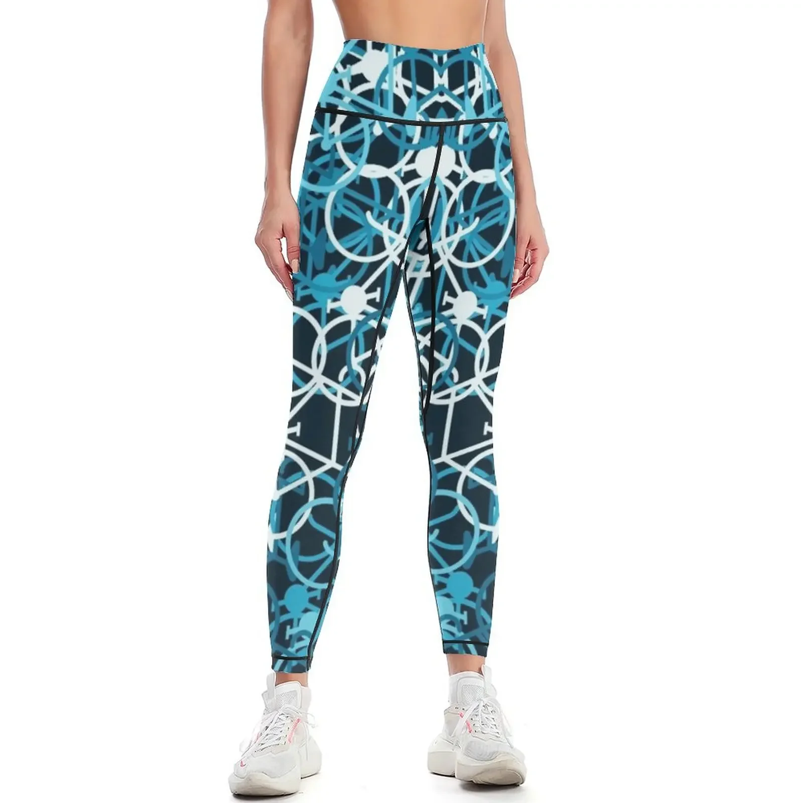 

Blue Note Bicycles Leggings Women's trousers Legging sport Women's sportswear Pants sport Womens Leggings