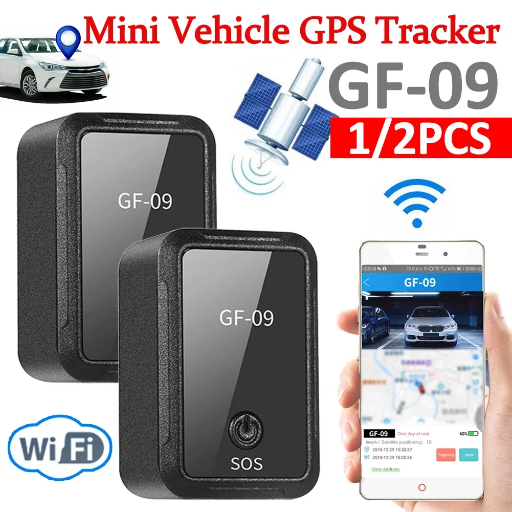 Mini GPS Positioner Smart Tracker Sensitive Car Tracking Device Pets Children Anti-lost Device WiFi LBS AGPS for Vehicle Auto