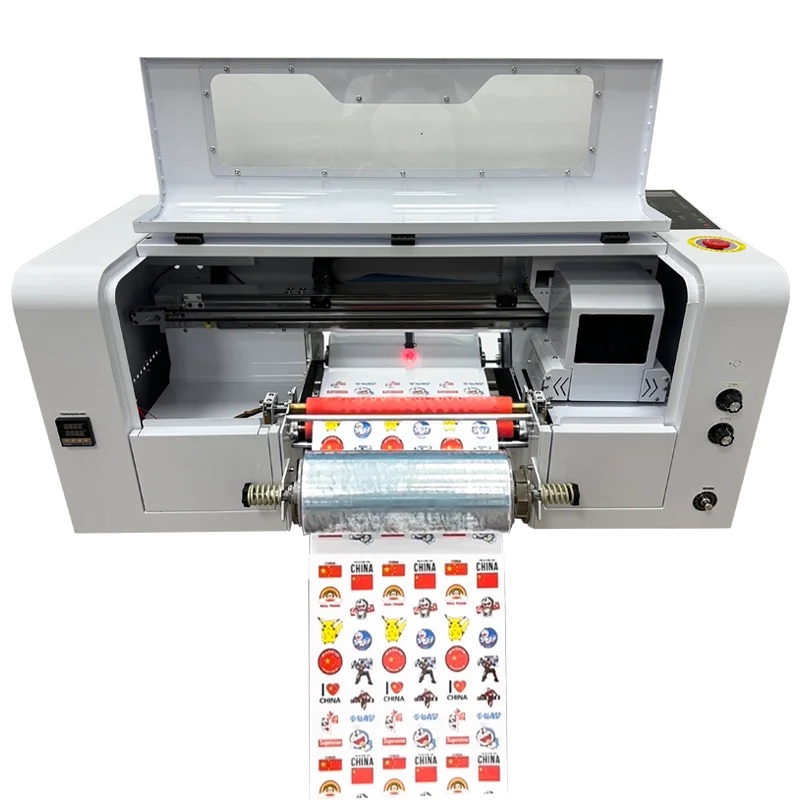 Digital A3 UV DTF Printer Cup Wrap ab Film Transfer All in one UV Printing Machine