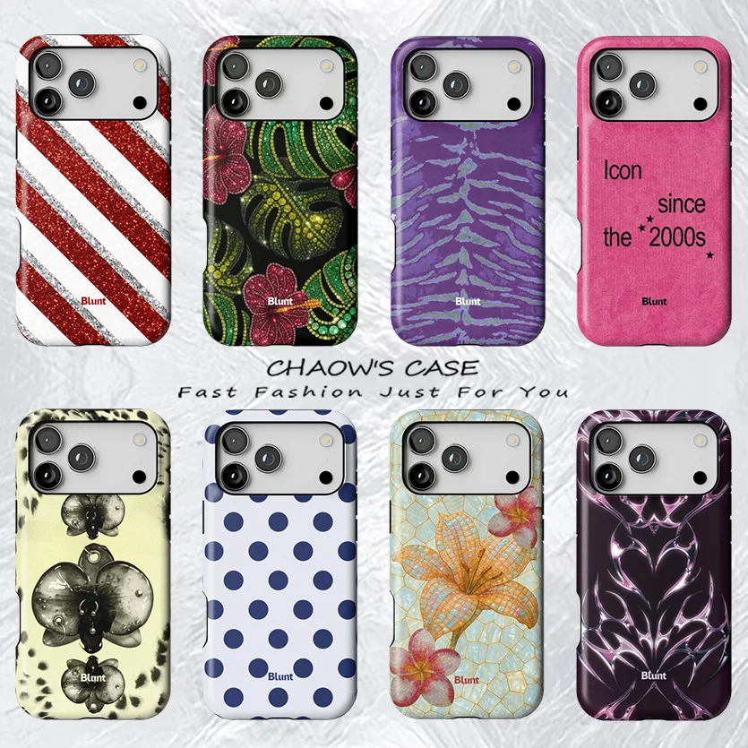 

Luxury Blunts Neon Purple Flame Cyberpunk Phone Case for iPhone 17 17e 16e 16 15 14 13 12 11 Air Pro Max Plus Double-layer Cover