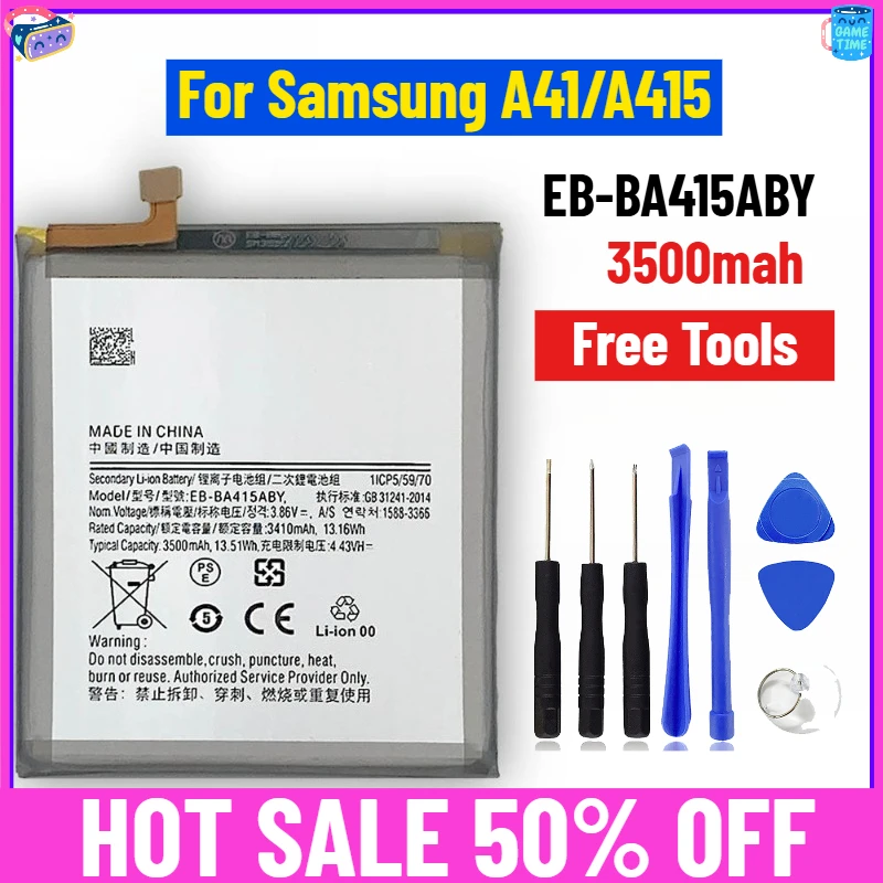 

3500mah for Samsung A41/A415 EB-BA415ABY Mobile Phone Battery