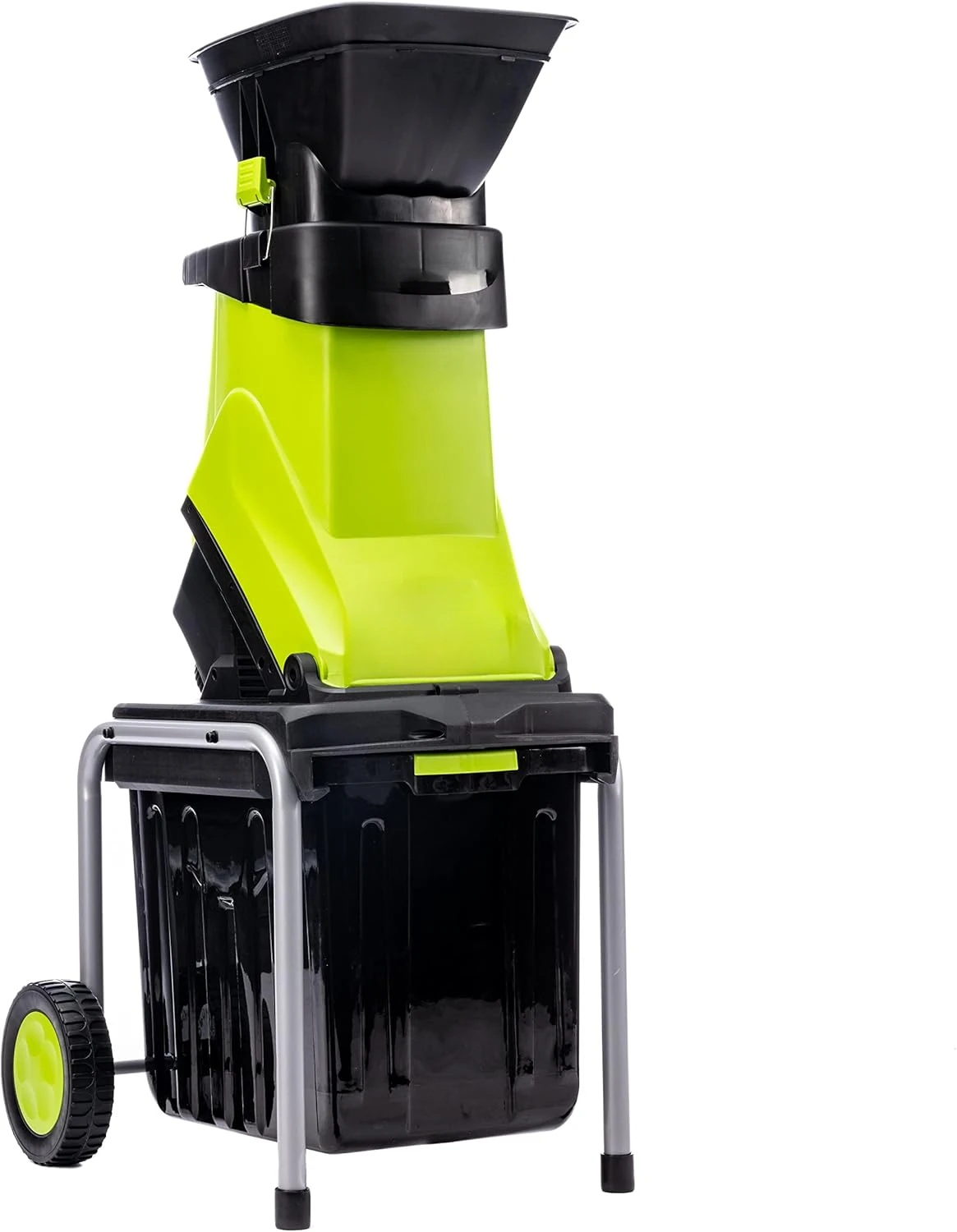 Earth15-Amp Garden Corded Electric Chipper, Collection Bin