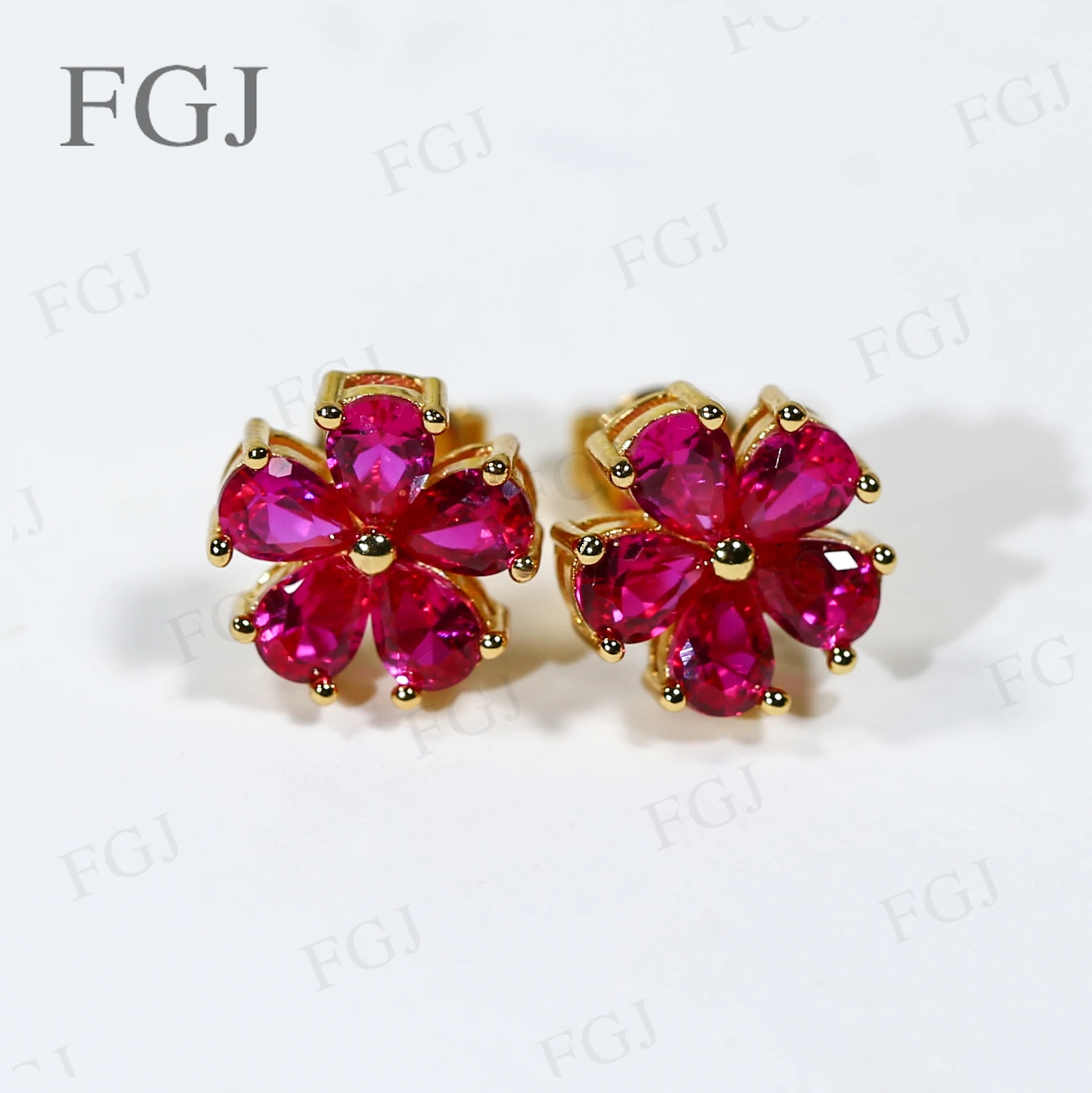 Schmuckset Ohrringe Armband Lab Grown Sapphire Ruby Columbia Einzigartig für Damen Herren Party Geburtstag Weihnachten Schmuck Geschenke Charm