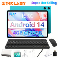 Teclast P30 Tablet Unisoc T606 1.6GHz/ 4GBRAM/128GB ROM/10.1inch 1280x800iPS/WIFI/6000mAh/Type-C/5MP+2MP Camera/Android 14)