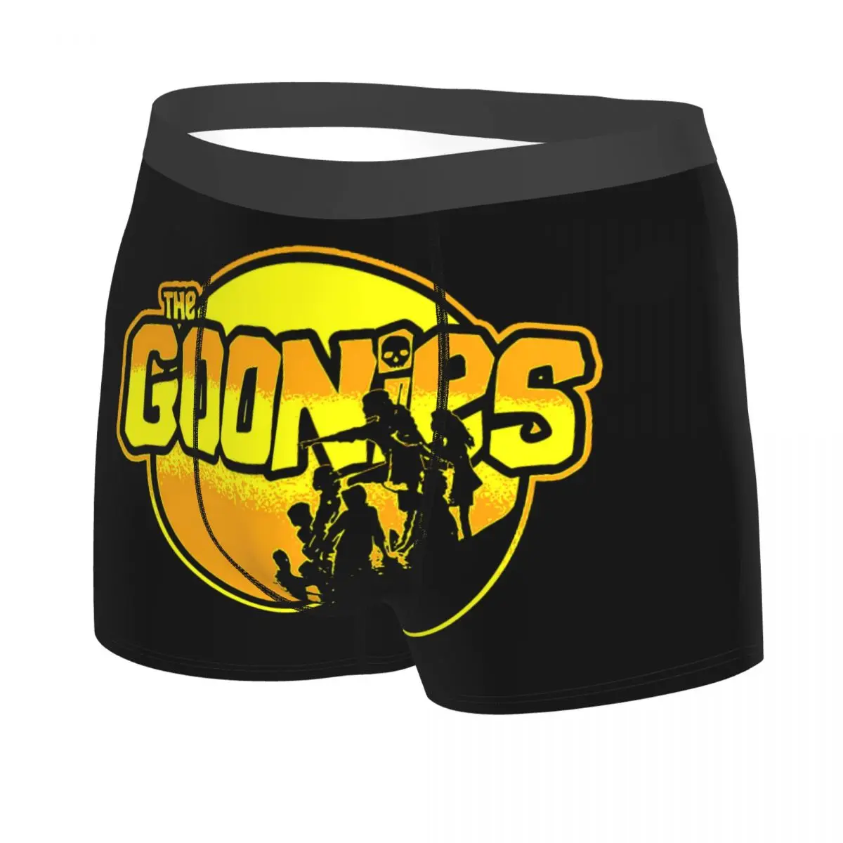 Custom Male Cool The Goonies Logo Underwear Never Say Die Sloth Boxer Briefs Breathable Shorts Panties Underpants